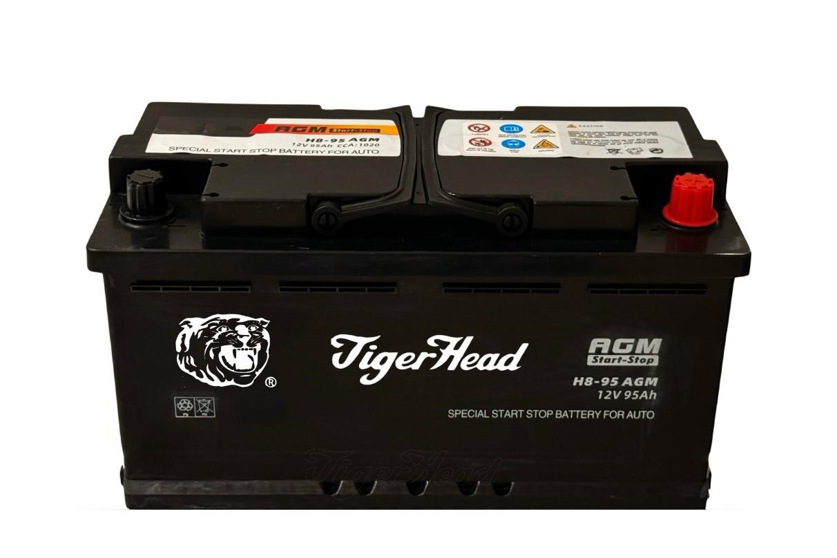 Аккумуляторы Tiger Head H8-95 AGM Start-Stop