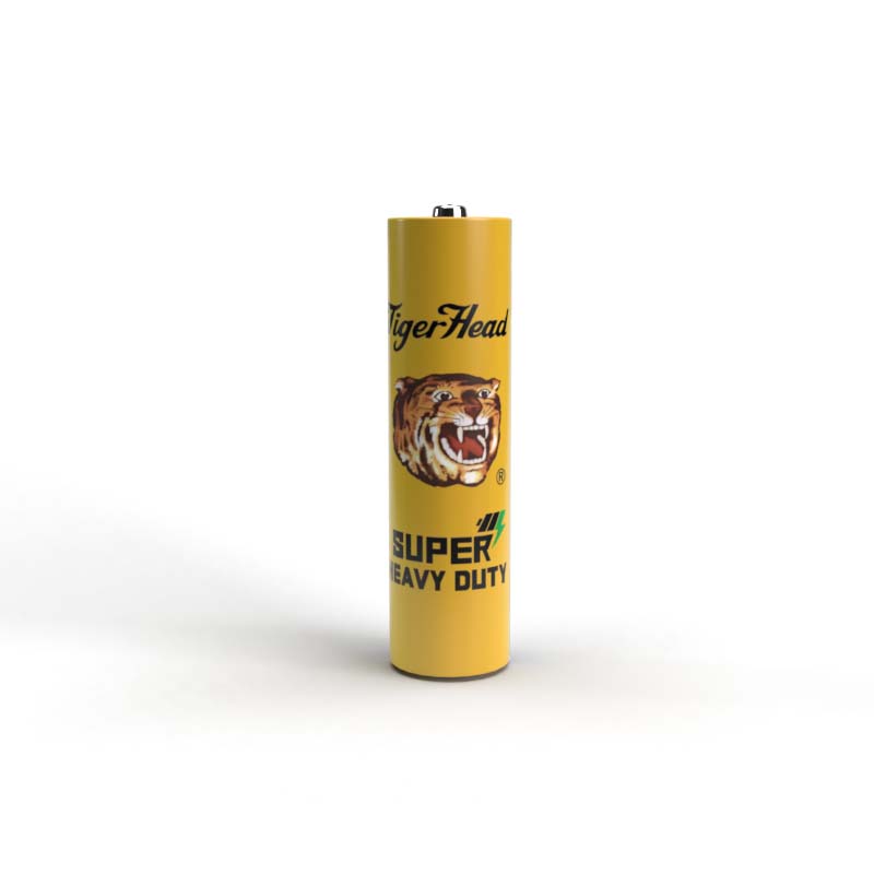 Аккумуляторная батарея Tiger Head Carbon Zinc Super Heavy Duty, размер AA R6p