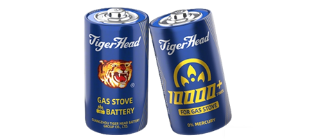 Аккумуляторы для газовой плиты Tiger Head, размер D, R20P