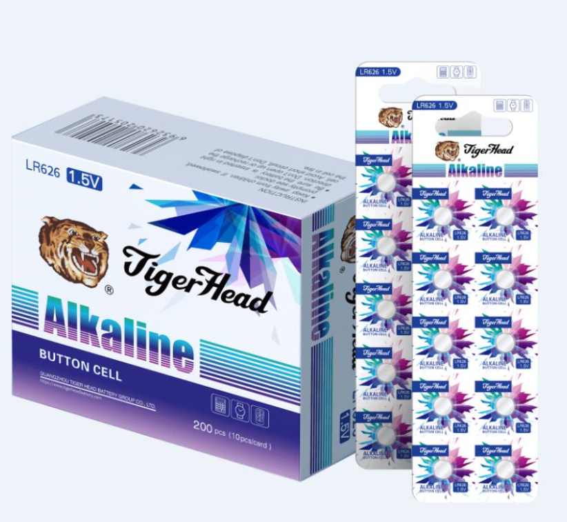Tiger-head-щелочная-батарейка-таблеточного-элемента-ящика-ящик-