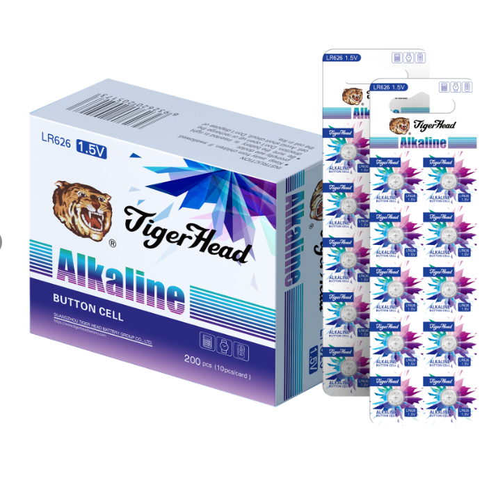 лучшая батарейка-таблетка - голова тигра